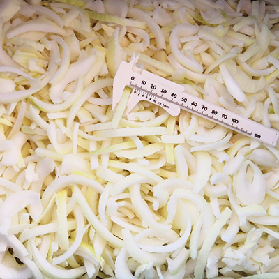 Frozen Onion Strips / sliced