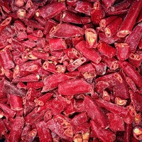 Frozen Red Chili Half Cut