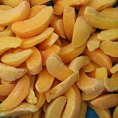 Frozen Yellow Peach Segment