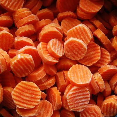 New Season IQF Crinkle Carrot