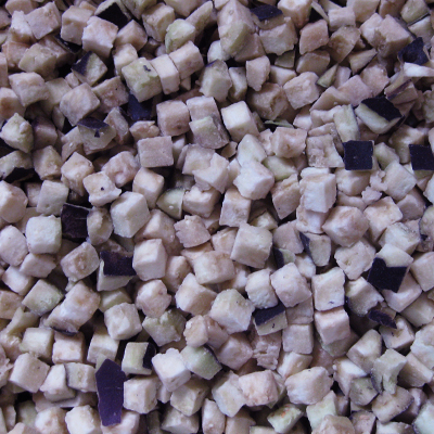 Frozen Diced Eggplant