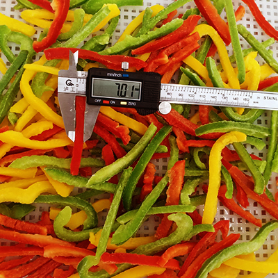 Frozen 3 Color Mixed Pepper Strips