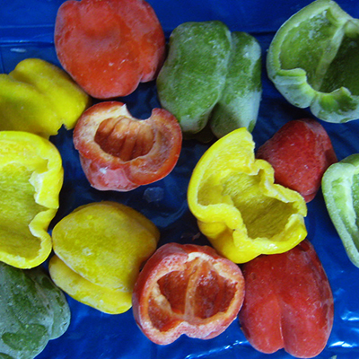 Frozen Half Cut Sweet Pepper