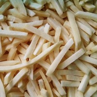 Frozen Peeled Potato Strips