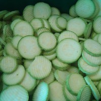 Frozen Sliced Green Zucchini
