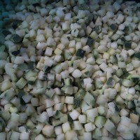 IQF Diced Green Zucchini